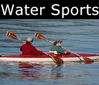 Kayaking, water skiing, river rafting and scuba diving trips